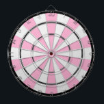Multi-Target Bullseye Dart Board Dartbord<br><div class="desc">Een leuk multi-target bullseye thema dartboard. Volledig aanpasbaar indien gewenst om bedrijfs- of familienamen,  afbeeldingen toe te voegen,  de roze achtergrondkleur te wijzigen en meer. Geniet ervan!</div>