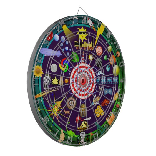 Multi-Target Carnival Games Dartbord (Voorkant Links)