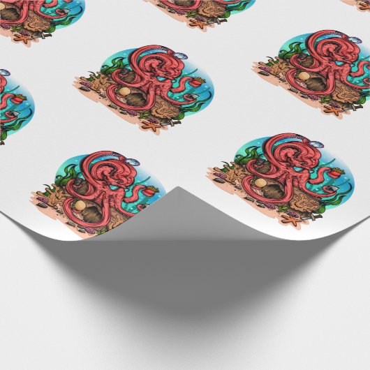 Multi Task Octopus Cadeaupapier (Hoek)