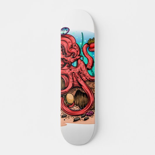Multi Task Octopus Persoonlijk Skateboard (Voorkant)