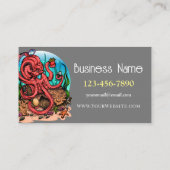 Multi Task Octopus Visitekaartje (Achterkant)