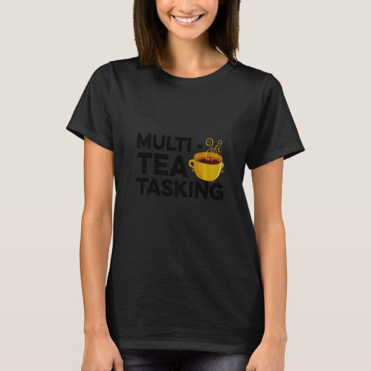 Multi Tea Tea Drinker Green Tea Cup O T-shirt (Voorkant)