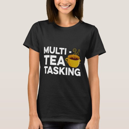 Multi Tea Tea Drinker Green Tea Cup O T-shirt (Voorkant)