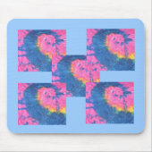 Multi-Tie Dye Mousepad Muismat (Voorkant)