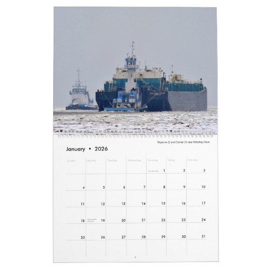 Multi Tugs 2025 Kalender (Jan 2026)