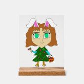 Multi Vakantie Chibi Acryl Bord (Voorkant)