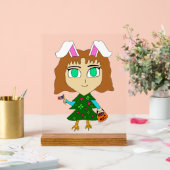Multi Vakantie Chibi Acryl Bord (Huwelijk)
