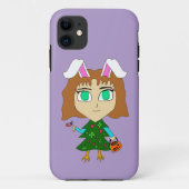 Multi Vakantie Chibi Case-Mate iPhone Case (Achterkant)