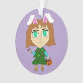 Multi Vakantie Chibi Ornament (voorkant)