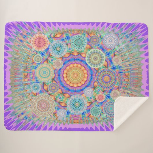 Multi Verse Sherpa Deken (Voorkant (horizontaal))