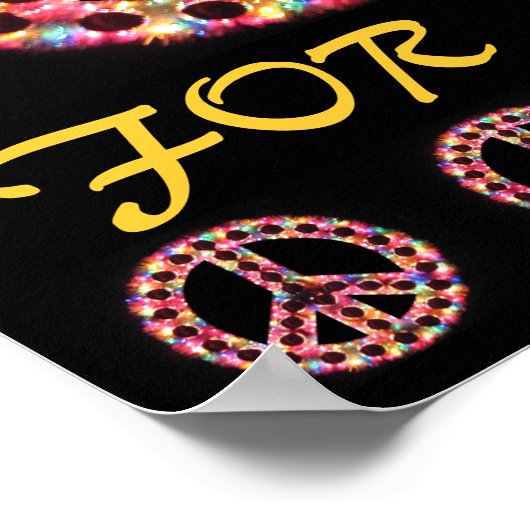 multi-vrede voor alle poster (Hoek)