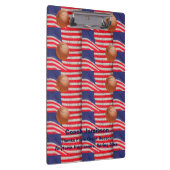 MultiAmerikaanse vlaggen, Basketball Coach Dank u Klembord (Rechts)