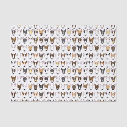 Multibull Terrier Tissue Paper Tissuepapier (Voorkant)
