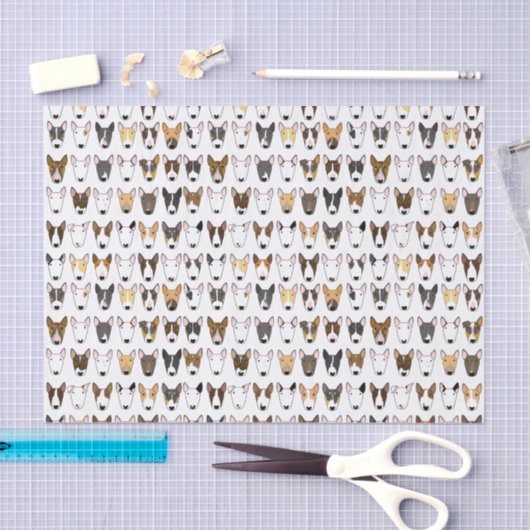 Multibull Terrier Tissue Paper Tissuepapier (Craft)