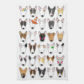 Multibull White Tea Towel Theedoek (Verticaal)