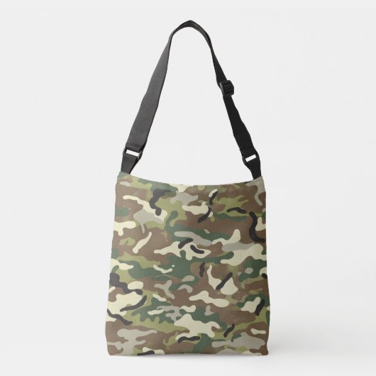 Multicam Tactical Camouflage Pattern Crossbody Tas (Voorkant)