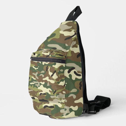 Multicam Tactisch Camouflagepatroon Sling Bag (Rechterhoek)