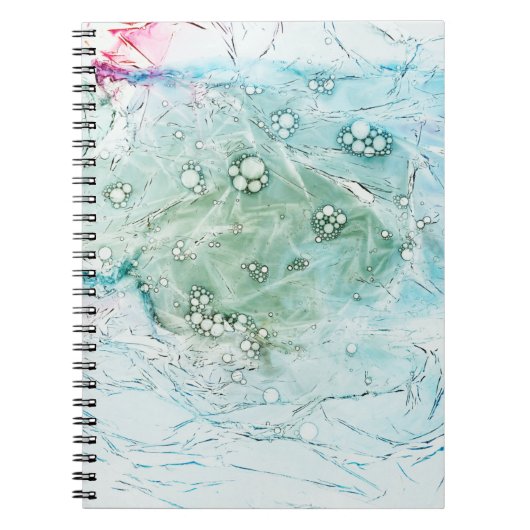 Multicolf abstracte illustraties notitieboek (Voorkant)