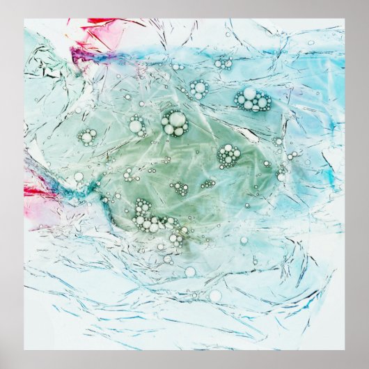 Multicolf abstracte illustraties poster (Voorkant)