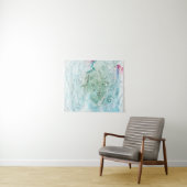 Multicolf abstracte illustraties wandkleed (In Situ (horizontaal))