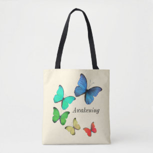 Multicolf-Butterflies Tote Bag