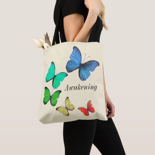 Multicolf-Butterflies Tote Bag (Dichtbij)
