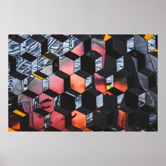 Multicolf gouden uur poster (Voorkant)