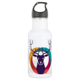 Multicolf hipster Deer Gear Waterfles
