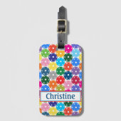 Multicolf Pickleball-Bagagelabel Bagagelabel (Voorkant (verticaal))