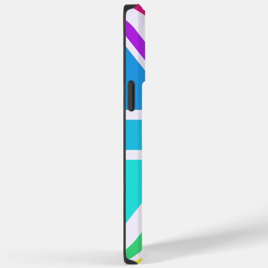 Multicolf-Uniefacter/vlaggenontwerp Case-Mate iPhone Case (Achterkant / Rechts)