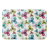 Multicolische spinners badmat (Voorkant)