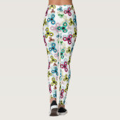 Multicolische spinners leggings (Achterkant)