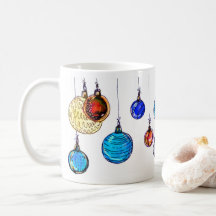 Multicolleur kerstballen