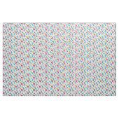 Multicolor 80s Memphis Pattern Stof (Yard (91,4 cm))