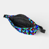 Multicolor Abstract Pixel Patroon Heuptasje (Open)