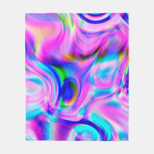 Multicolor abstracte achtergrond. Kleurrijk patroo Fleece Deken (Voorkant)