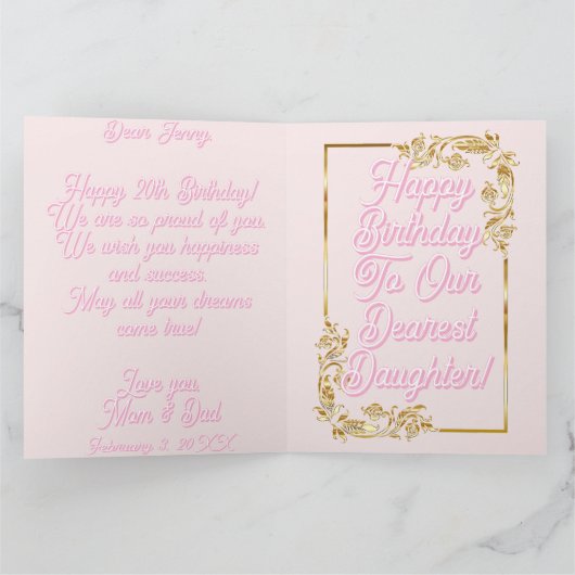 Multicolor Abstracte Bokeh Custom Foto Verjaardag Kaart (Binnen)