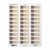 Multicolor Abstracte Bubble Mandala Etiket (Full Sheet)