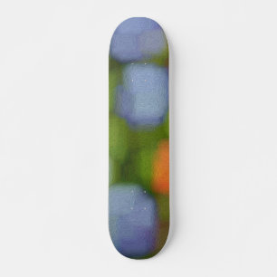 Multicolor Abstracte verf Persoonlijk Skateboard