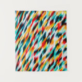 Multicolor Abstracte verf Wandkleed (Voorkant)