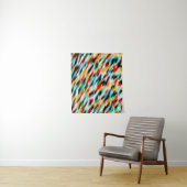 Multicolor Abstracte verf Wandkleed (In situ)