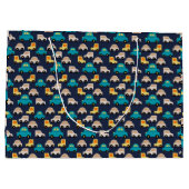 Multicolor auto's Cartoon Groot Cadeauzakje (Achterkant)