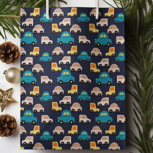 Multicolor auto's Cartoon Groot Cadeauzakje