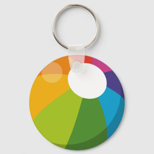 Multicolor Beach-band Sleutelhanger