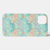 Multicolor Bloemendoodlepatroon Case-Mate iPhone Case (Achterkant (horizontaal))
