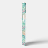 Multicolor Bloemendoodlepatroon Case-Mate iPhone Case (Achterkant / Rechts)