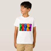 Multicolor BMX Emblem T-shirt (Voorkant volledig)