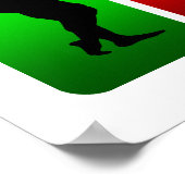 Multicolor Bodybuilding Emblem Poster (Hoek)