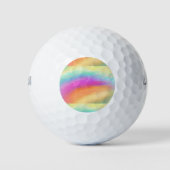 Multicolor Bright Golf Ball Golfballen (Voorkant)
