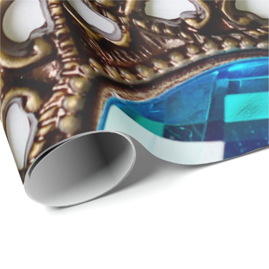 Multicolor broedsels op witte achtergrond cadeaupapier (Rol Hoek)